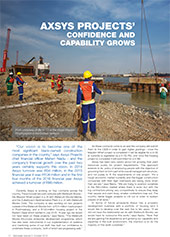 Axsys Projects' confidence and capability grows - published in Sizimisele Vol 2 2015